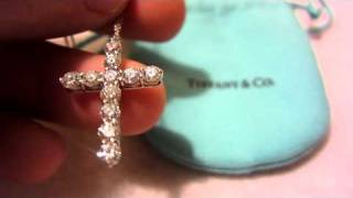 tiffany cross diamond