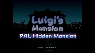 Luigi's Mansion PAL/3DS Hidden Mansion LongPlay (No Commentary) (Nintendo GameCube/Wii/Nintendo 3DS)
