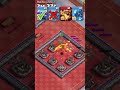 X-Bows vs Pekka , Dragons #clashofclans #gamingshorts #cocshorts #dragon #coc