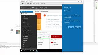 Windows 2016 Server on GNS3 Installing AAA, DHCP, DNS and FTP