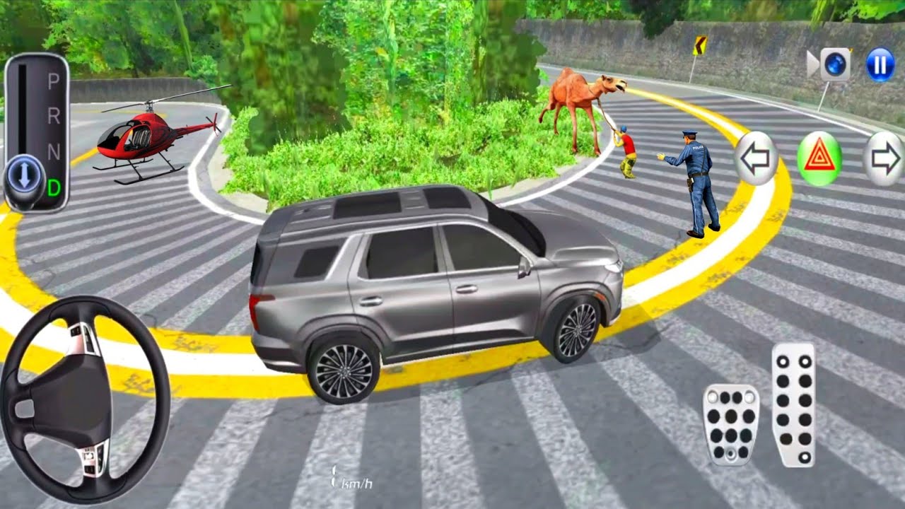 New Palisade SUV Extreme Mountain Road Driving - 3D Driving Class 2026 - Car Game - Android Gameplay
