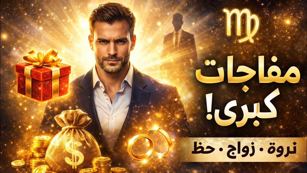 توقعات برج العذراء ♍ مفاجآت 🎁 حظوظ هتتفتح لك 💯 ثروه ماليه مبهره 💰 زواج 💍 مسؤل مهم هتقابله 💯 
