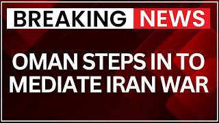 Oman Sultan Meets Iran Fm Araghchi In Muscat, Discusses Mediation To End War Newsx