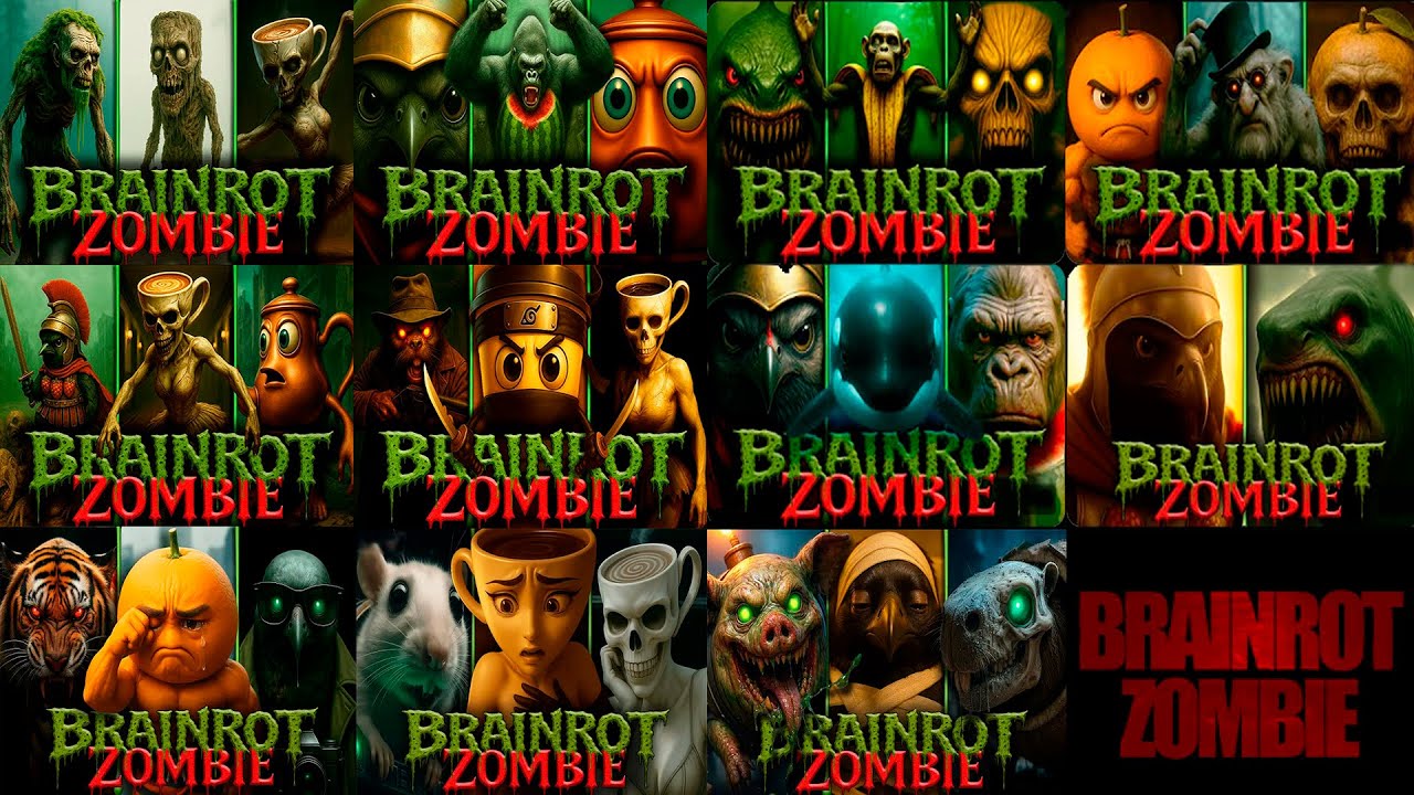 🔥BRAINROT ZOMBIE: 1-11 EPISODES | TOP VIDEOS COMPILATION🔥