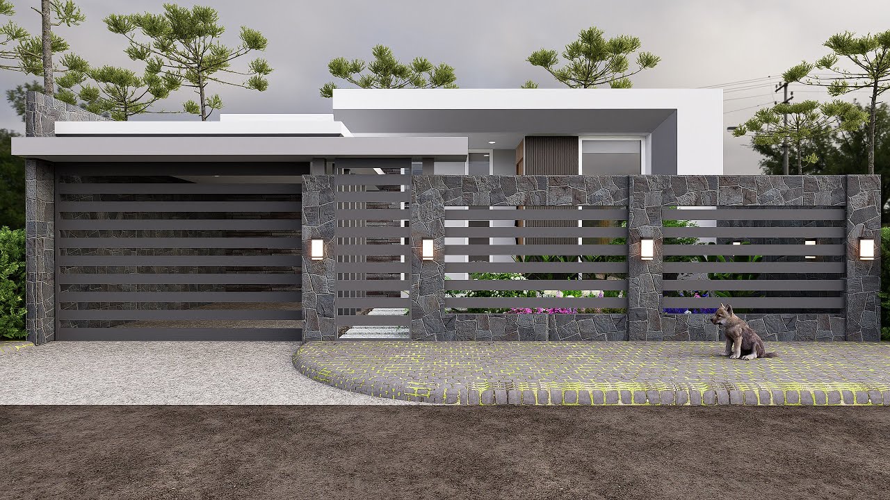 3 Bedroom Modern House 10mx20m Contemporary Exterior Design & Full Interior