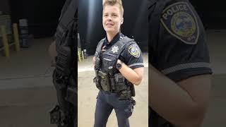 Glen Ellyn PD transgender Paul Horan backing up cops who pulled over man with rented car. 