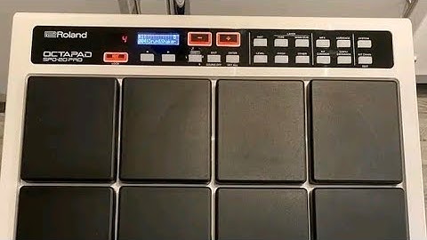 Dance patch on Roland SPD 20 Octapad || Bhangra Patch || Devanand Priyadarshi