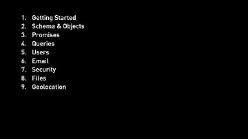 Parse Server: From Front End to Full Stack : How is this course structured?