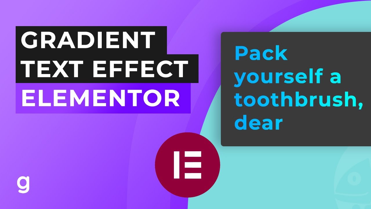 How to Make Gradient Text Effects in Elementor | EASY - YouTube
