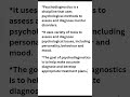 In short know what is psychodiagnostics|#psychology #psychologyfacts #viralshorts #ytshorts #shorts