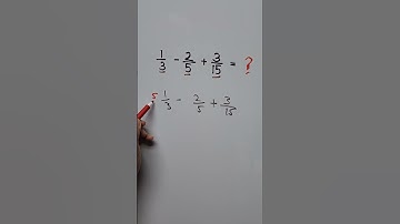 Math Basics [ add/subtract fractions] @KasyannoEZMath