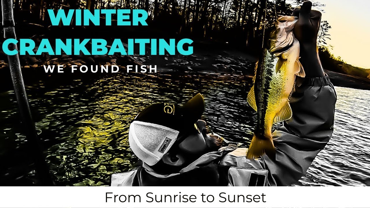 WINTER CRANKING ALL DAY on Lake Hartwell with the boys! – Kayak Bass Fishing
