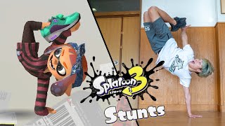 Stunts From Splatoon 3 New Emote In Real Life