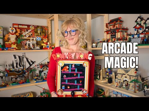 I Built the LEGO Donkey Kong Arcade Machine… Is It Worth $200?