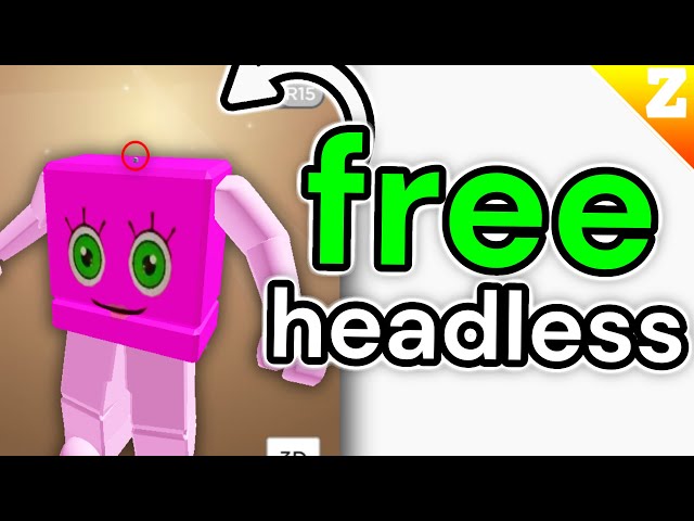 Free headless in roblox was this ez!? #headless #fy #fypシ #fypシ゚viral