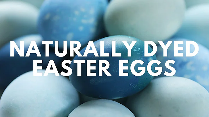 Naturally Dyed Easter Eggs