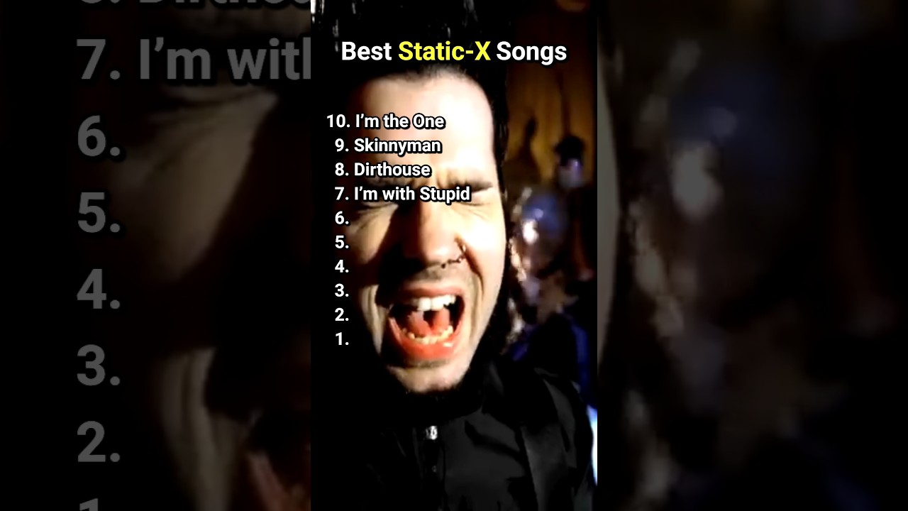 Top 10 Best Static-X Songs 