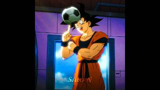 Jujutsu kaisen and Dragon ball playing football ⚽ #dragonball #jjk #goku #gojo