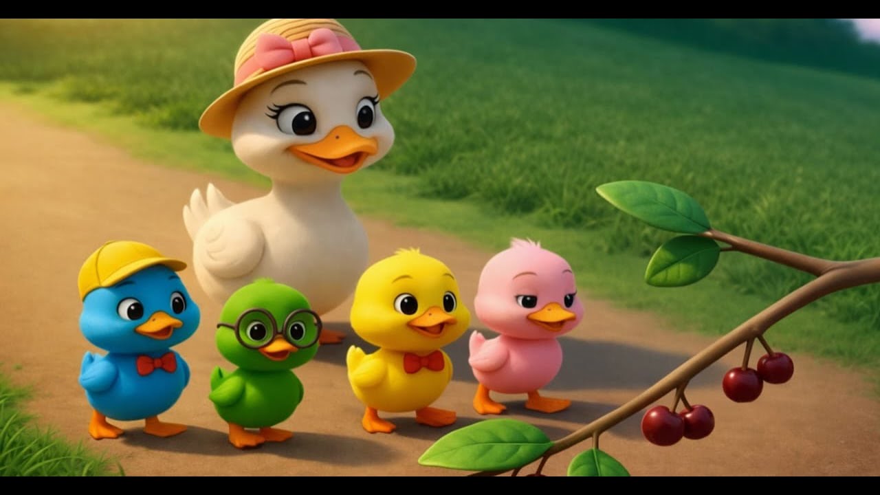 The Cute Duck Family Adventure | Fun & Educational Cartoon for Kids