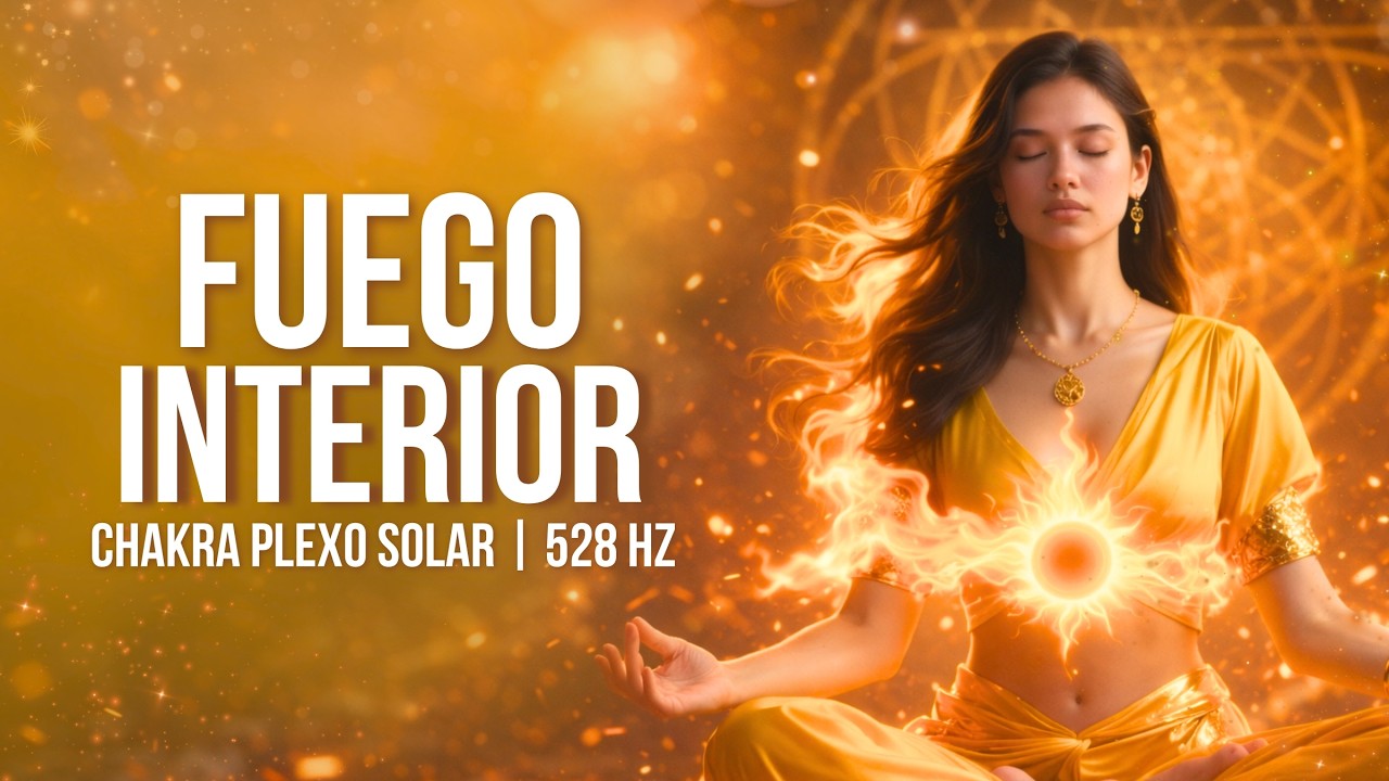 FUEGO INTERIOR | Música Chamánica | Chakra Plexo Solar 528Hz | Sagrada Vibración Ancestral