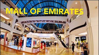 (4k) Mall Of Emirates Full Busy Weekend Night Virtual Walking Tour 4K 2021 | Mall Of Emirates 4K screenshot 5