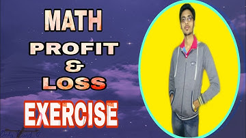+2  1ST YEAR II COMMERCE II MATH  II PROFIT AND LOSS II EXERCISE AND SOLUTIONS II