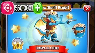 Dragon City - Sheriff Dragon [Far West Puzzle Island | Completed 2018] screenshot 3