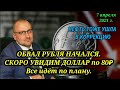 Обвал рубля. Курс доллара был уже 78₽. Когда ждать доллар по 80₽+? Цены на нефть.