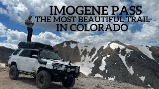 The Most Beautiful Trail in Colorado | Imogene Pass | Toyota 4runner OffRoad 4k 4x4