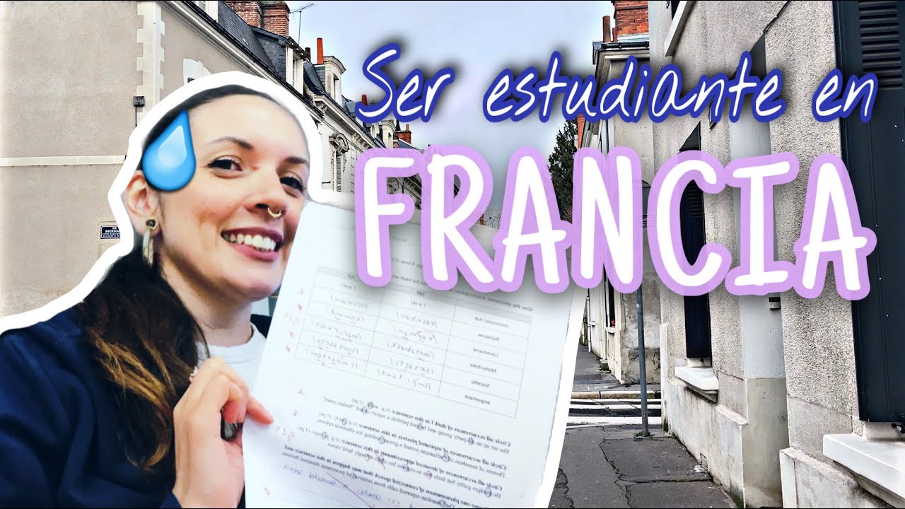 Mi rutina como estudiante extranjera en Francia ! ☕️📚 | Pia Rojaz.