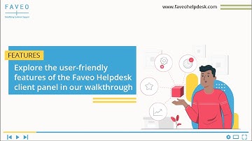 Explore the world of Faveo Helpdesk with our client panel walkthrough.