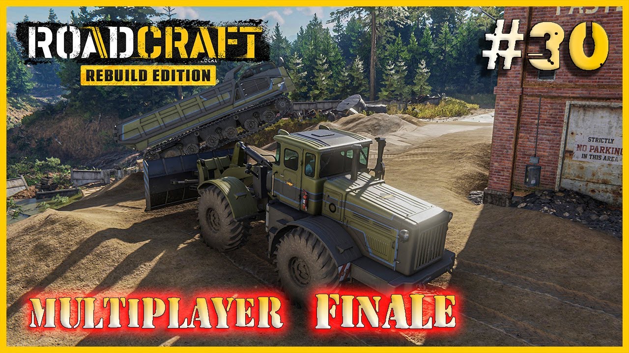 🚧 RoadCraft 🚧 | Das Große Finale auf Versunken | MULTIPLAYER | F30