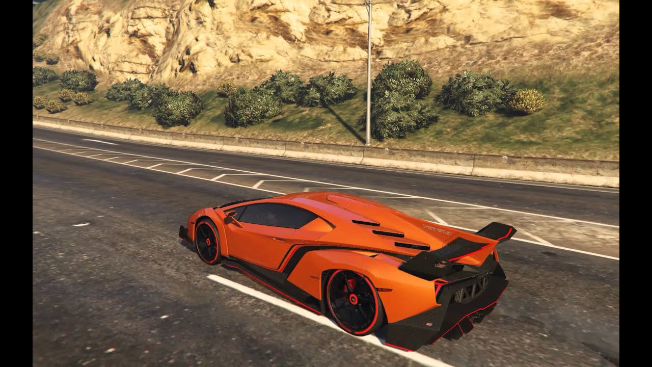 Lamborghini veneno gta 5
