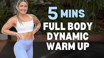 5 Min Dynamic WARM UP with mobility // MUSIC | No Talking