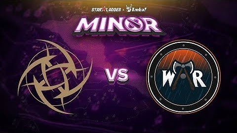 Ninjas in Pyjamas vs Wind and Rain Game 2 - SL ImbaTV Minor EU Qualifier: Group Stage