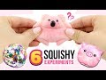 THE BEST DIY SQUISHY MAKING METHODS!! Slime & Squishy GIVEAWAY! 6 DIYs On How To Make Squishies!