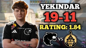 YEKINDAR (19-11) FURIA vs THE MONGOLZ (DUST2) FISSURE PLAYGROUND 2 (GRAND FINAL)