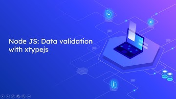 Node JS: Data validation with xtypejs