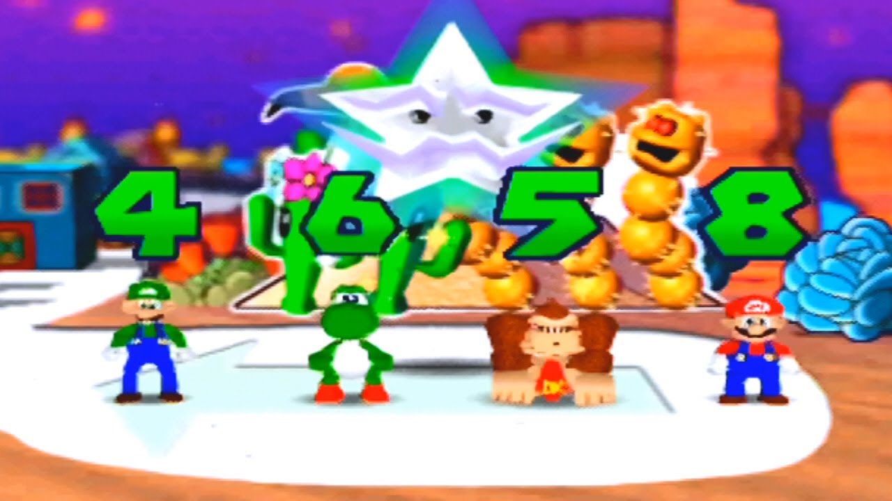 Let's Play Mario Party 3 [N64] Part 6- Spiny Desert