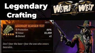 Weird West How to Craft and Upgrade your Vest -Legendary Vest