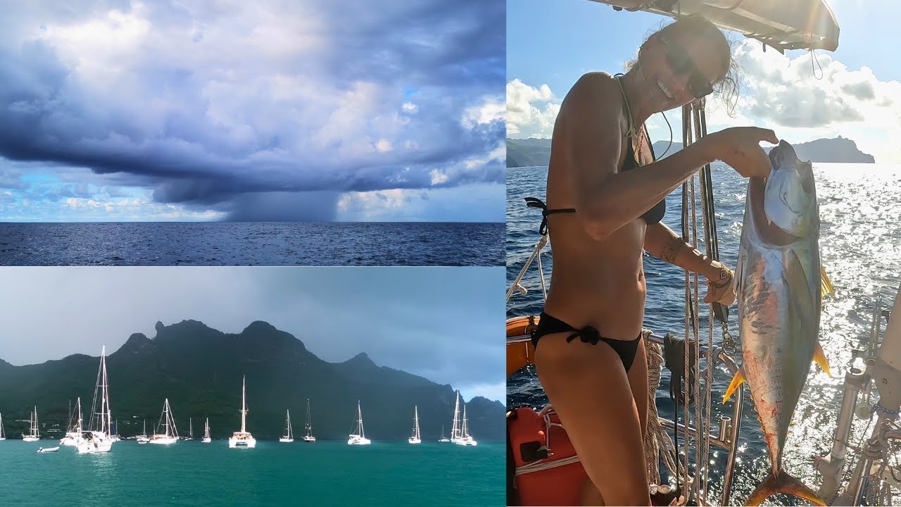 ⁣Navigation de nuit et découverte de Nuku Hiva.Ep30