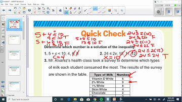 8 6 Write and Graph Inequalities