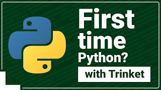 Write your first Python program in Trinket