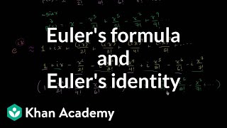 Euler S Formula Euler S Identity Video Khan Academy Euler S Formula Euler S Identity Video Khan Academy