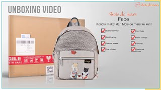 Mois De Mars Bags - Minigirl Series - Febe - Backpack - Unboxing Video
