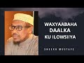 WAXYAABAHA DAALKA KU ILOWSIIYA - SHEEKH MUSTAFE - 2024