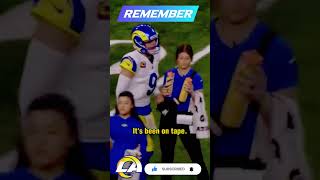 who remember Matthew Stafford to Lions safety Kerby Joseph after Tyler Higbee s injury