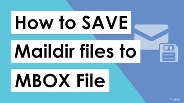 How to save emails from Maildir to MBOX File in Bulk?