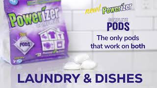 New Powerizer Complete Laundry & Dishwasher Pods
