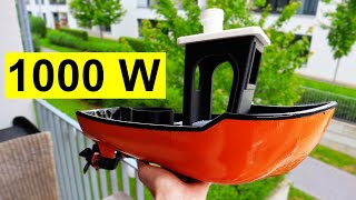 RC Benchy zieht dich im Schlauchboot | DIY